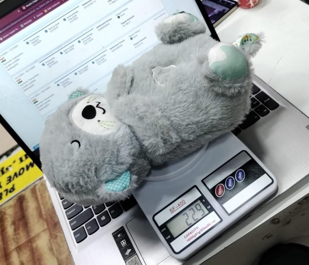 Breathing Teddy Bear with Soothing Music, Comfort Plush - Vistora