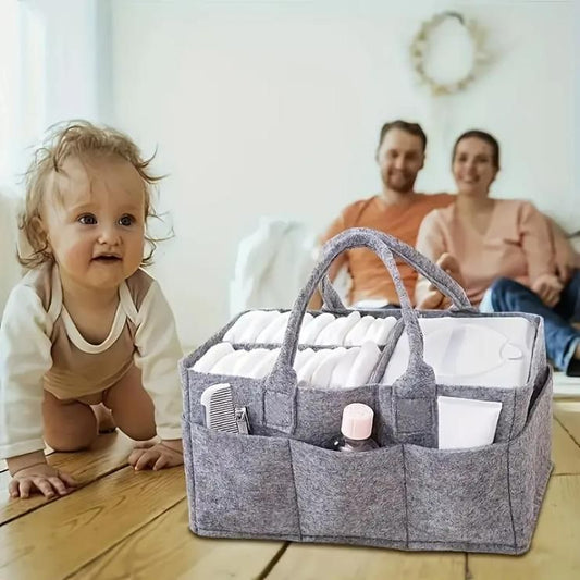 Nursery Storage Organizer-Foldable and Portable for Travelling - Vistora